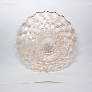 Fostoria Americana Pink 12 inch Cake Platter